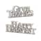 Happy Harvest and Give Thanks Tabletop Sign Set